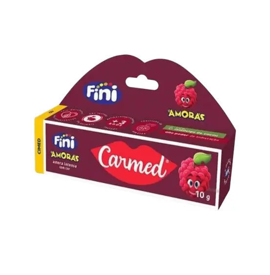 Protetor Labial Carmed Fini Amora Escuro 10g